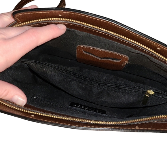 🤘SOLD🤘Vera Pelle Leather Structured Purse - Picture 4 of 6